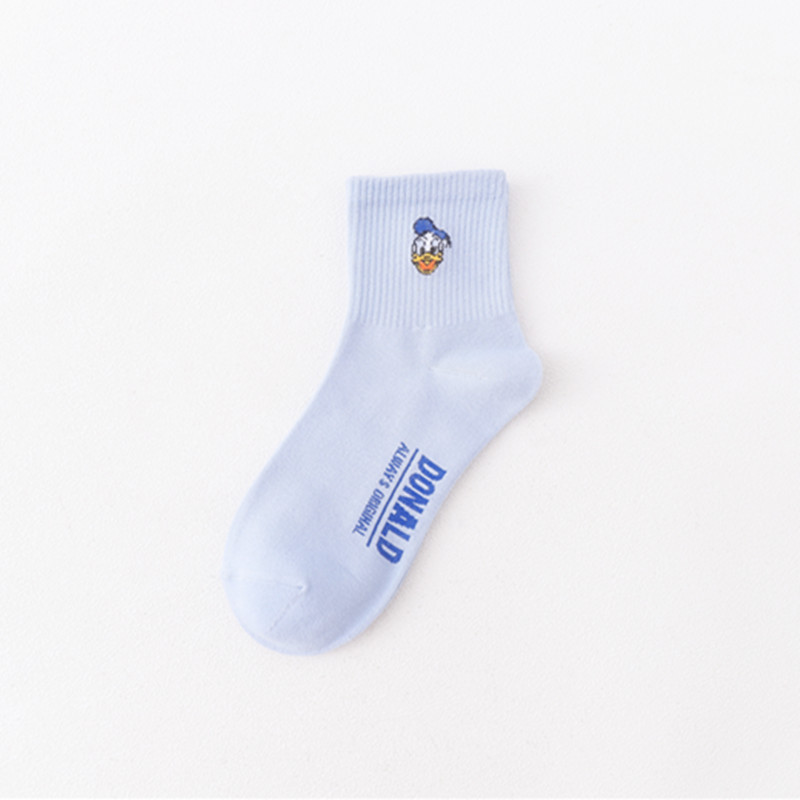 Japanese Cartoon Socks Female Tide Cotton Socks Crew Socks Cartoon Socks Cotton Socks Cute Animal Park